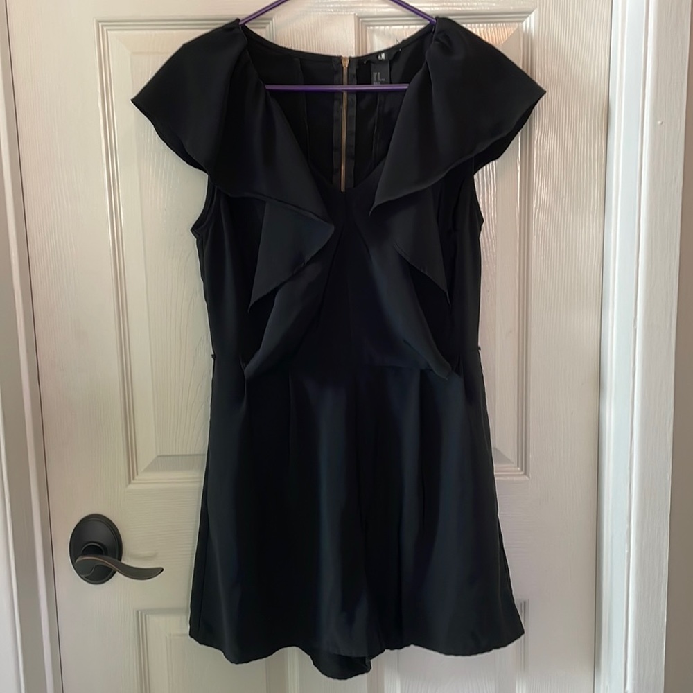 H&M black romper